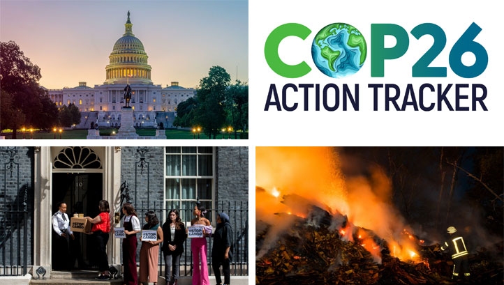 This new series will be running regularly, bringing you the key headlines, statistics and events in the run-up to COP26. Bottom-left image: David Mirzoeff